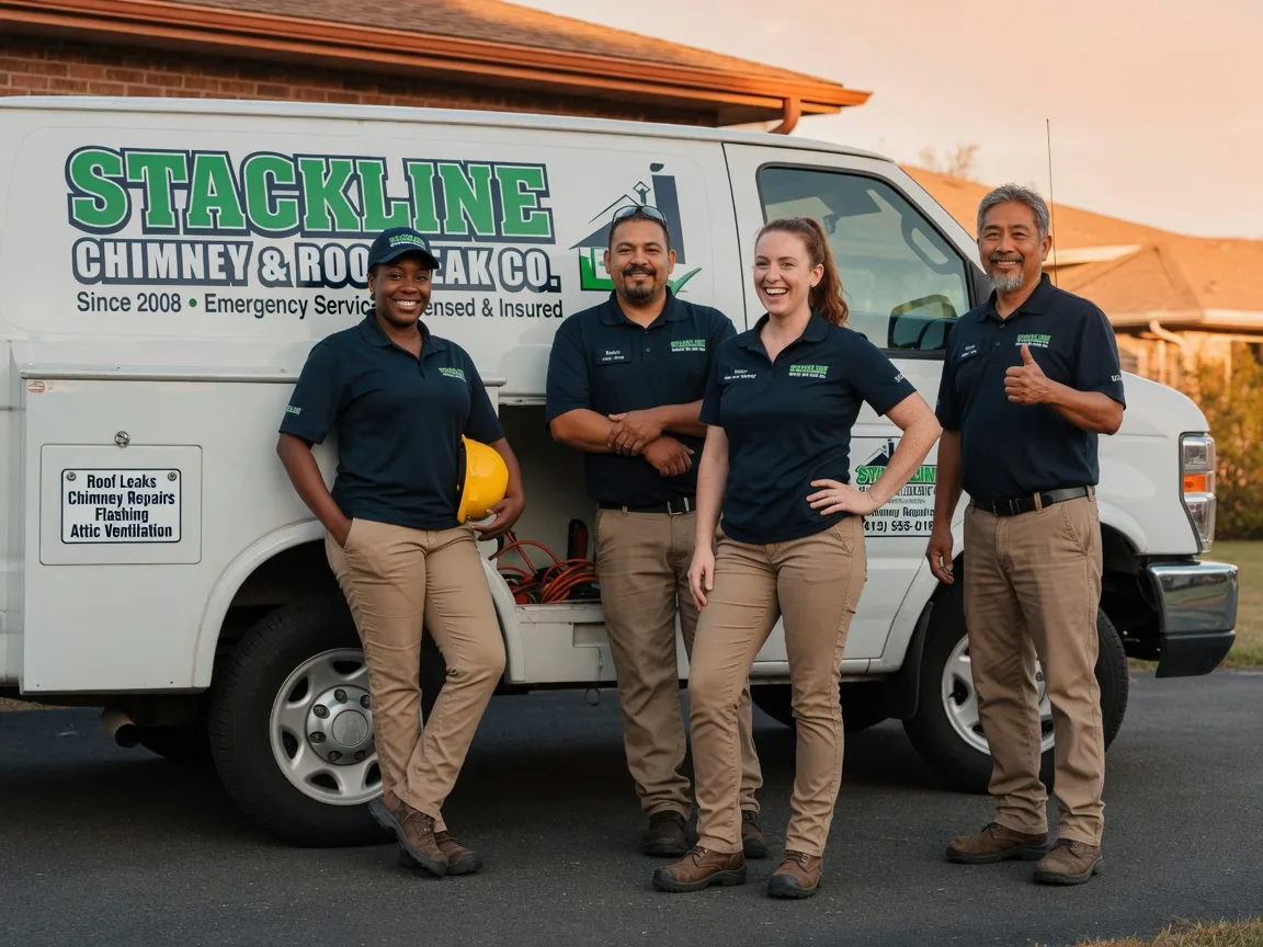 Chimney flashing repair company in Olmsted, IL